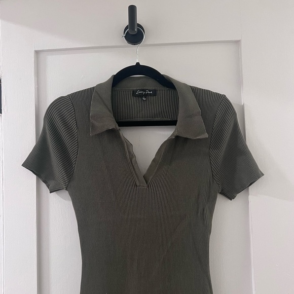 Emory Park Rib Knit Midi Dress - Picture 4 of 5